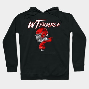 What the Fumble, red Hoodie